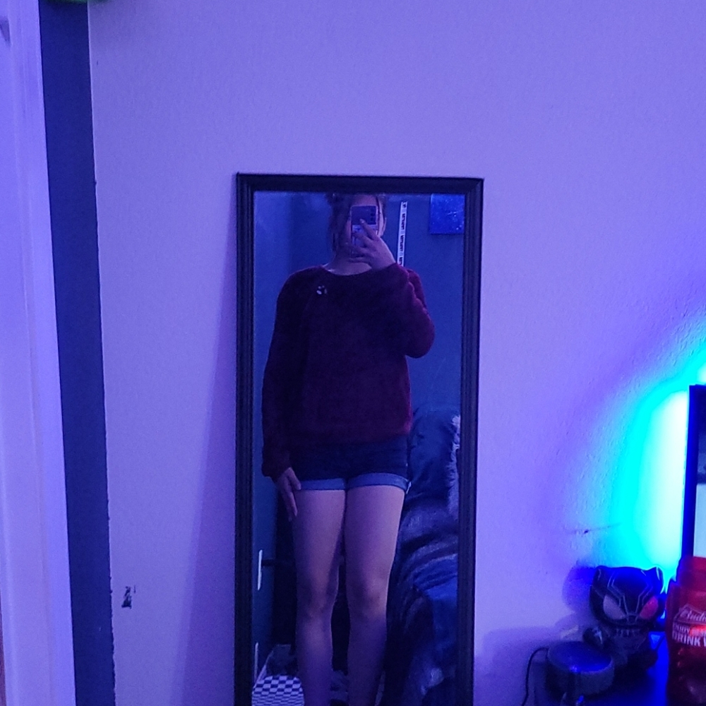 Polyester sweater